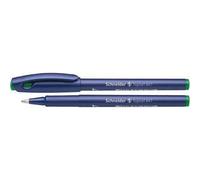 Styllo roller - BUDGET - 084743 - Encre liquide 0.5mm - Pointe souple - Couleur verte