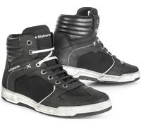 Stylmartin Atom Chaussures de moto, Noir/Blanc, Taille 39