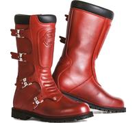 Stylmartin Continental Bottes de moto, rouge, taille 37 pour homme