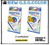 Stylnovo Crayons Effaçables Trousse 10 Crayons Colorés Taille-Crayon Gomme