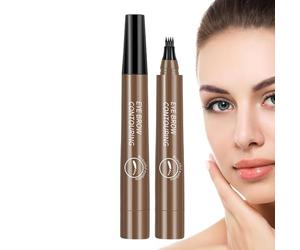 Stylo - 12,8 cm Étanche, Crayon Liquide, à Pointe Fourchette | pour les coups de cheveux naturels, formule résistante à la transpiration
