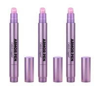Stylo 2-en-1 Repousse-Cuties & Huile,Limes A Ongles,Soin Cosmétique Pour Nourrir,Huile Cuticules Ongle,Renforcer Et Améliorer L’apparence Des Ongles,Stylo Hydratant Pour Une Manucure à Domicile (3PC)