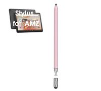 Stylo 3 en 1 Fire HD pour tablette AMZ Fire HD 10, tablette 8/8 Plus, pour Samsung Galaxy Z Fold 7/6, Tab A9+ Plus/A8 Plus/A7 Lite, Android et iOS tous les appareils tactiles (3 en 1/rose)
