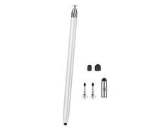 Stylo 3 en 1, tête en Caoutchouc Souple à Deux Pointes de précision pour tablettes, Smartphones, expérience d ' écriture sans Rayures, Pointe en Silicone Souple, Stylo pour Dessiner
