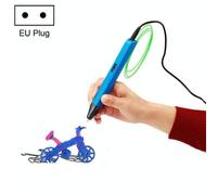 Stylo 3D Pour Enfants Jouet Educatif Température Réglable Ecran OLED Bleu
