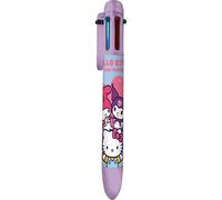 Stylo 6 couleurs Kids Licensing Hello Kitty and Friends (x12) Multicolore 22x3x7 cm
