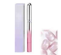 Stylo 7 en 1 pour ongles Cat Eye, base/renfort/couleur/top coat tout-en-un avec bille magnétique, stylo soin fortifiant pour ongles, outil de nail art portable adapté aux débutants (#01)