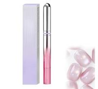Stylo 7-en-1 Soin des ongles et effet œil de chat, nouveauté base, construction, couleur et top coat tout-en-un avec bille magnétique, stylo fortifiant pour ongles, précision par rotation (01#)