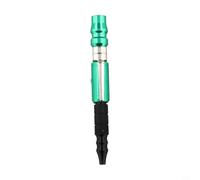 Stylo à air avec raccord standard de 20 heures et bouton de réglage réactif pour le flux d'air à la demande dans les zones de travail de précision (vert)