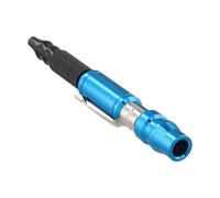 Stylo à air avec raccord standard de 20 heures et bouton de réglage réactif pour le flux d'air à la demande dans les zones de travail de précision (bleu)