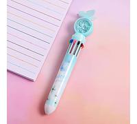 Stylo à bille 10 en 1 - Grands stylos fantaisie pour enfants et fournitures de bureau ou scolaires - Multicolores - Marqueur multifonction - Stylos à changement de couleur - Pour étudiants