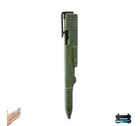 Stylo à bille à action coulissante, stylo à action coulissante imprimé 3D, outil d'écriture créatif, stylo à encre lisse, accessoire de bureau unique et cadeau pour homme, curseur sensoriel (vert)