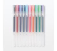 Stylo à bille à encre gel coloré - 0,5 mm - Lot de 10 One Colour 0.5 mm