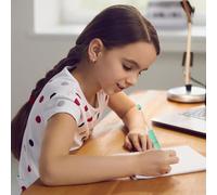 Stylo à bille à perles - Stylos à bille élégants | Stylo à bille rotatif en plastique imprimable - Stylos à bille solides et lisses pour les devoirs, la signature, le travail, les examens, le journal