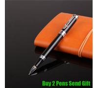 Stylo À Bille À Roulettes En Métal Pour Hommes, Marque De Luxe, Stylo D'écriture, Cadeau, Achat De 2 Stylos, Envoi De Cadeaux, Offre Spéciale