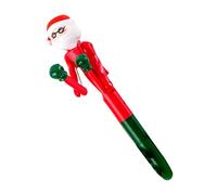 Stylo à bille amusant Père Noël - Stylo de boxe avec encre résistante aux couleurs résistantes - Séchage rapide pour écrire, dessiner, signer, créer des cartes de vœux