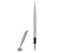 Stylo à bille avec base de comptoir, service de réception, écriture lisse, panneau d'invité de mariage, fournitures de bureau, service de comptoir, panneau d'invité de mariage, réception pour banque