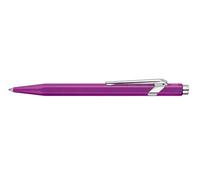 Stylo à bille avec étui métal Caran d'Ache 849 Colormat-X Violet