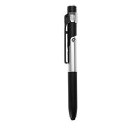 Stylo à bille avec lumière LED multifonction, livre de lecture, fournitures ménagères pour l'intérieur, l'extérieur, les voyages, le camping, stylo à bille pliable portable