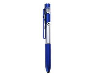 Stylo à bille avec lumière LED multifonction, support pliable, fournitures pour l'école, le bureau, les étudiants, la lecture de nuit