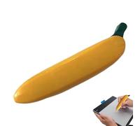 Stylo à bille banane de dessin animé - Outils d'écriture mignons à encre noire, accessoire de papeterie compact et portable, design fluide | Solution d'écriture de bureau d'apprentissage ludique pour