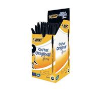Stylo à bille BIC Cristal Fine Couleur du trait : noir