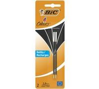 Stylo à bille Bic Shine 4 Couleurs Noir Noir G