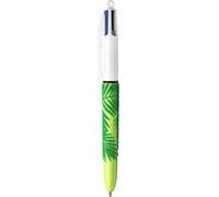 BIC Stylo à bille Velvet 4 couleurs Blanc Blanc G