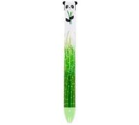 Legami – Stylo bicolore Click&Clack Panda – encre noire et verte, pointe 1 mm