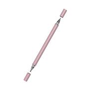 Stylo à bille capacitif 2 en 1 pour téléphone et tablette - Stylo à bille à double extrémité - Silhouette - Stylo à dessin à clip