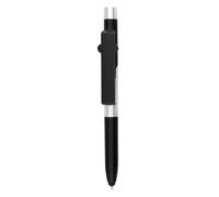 Stylo à bille capacitif avec écran tactile et support pour téléphone portable | Angle réglable avec lumière LED | Stylet pour support de téléphone | Stylos pliables avec soupe