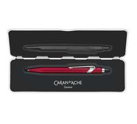 Caran d'Ache 849 Colormat-x 0849.585 Stylo à bille, de couleur rouge, avec étui, 1 pièce (1 pièce)