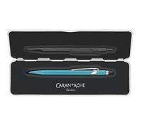 Caran d'Ache Stylo à bille Colormat-x 0849.681 avec étui Turquoise