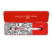 Stylo à bille Caran d'Ache 849 Keith Haring Blanc Blanc G