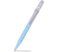 Caran D'Ache Stylo à bille 849 Paul Smith bleu ciel/lavande, recharge M noire, en Slimpack
