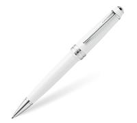 Stylo à bille croisé à base d'huile lumière Bailey NAT0742-2 résine blanche b...