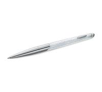 Stylo à bille Crystalline, Ton argenté, Métal chromé OS