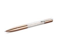 Stylo à bille Crystalline, Ton or rose, Placage de ton or rosé OS