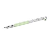 Stylo à bille Crystalline, Trèfle à quatre feuilles, Vert, Laqué vert, métal chromé OS