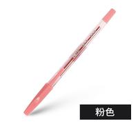 Stylo À Bille De Couleur Pic, Pilote Bp-S-F 0.7mm Type De Balle Penpiont Design Classique, Tige Transparente 6 Couleurs