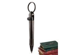Stylo à bille de poche - Stylo en laiton massif - Signature courte - Portable et durable - Élégant - Stylo portefeuille Bolt Action - Stylo d'écriture pour bureau, étudiants, hommes d'affaires, voyage