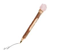 Stylo à bille en bois de naturel, écriture de nouveauté élégante pour une écriture à l'encre lisse, stylo décoratif de bureau et d'école pour étudiants, artistes, collectionneurs, journal, pla