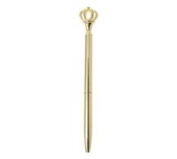 Stylo à bille en métal à action torsadée pour bureau, signature, invité et écriture fluide pour bureau à pointe fine