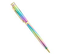 Stylo à bille en métal élégant pour stylo à bille créatif rechargeable capacitif pour stylos à écran tactile avec tampon de protection, tablette, téléphone