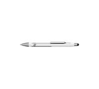 Stylo à bille Epsilon Touch blanc-argent Pte Extra Large Bleu