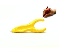 Stylo à bille ergonomique PenAgain ErgoSof - Dans une jolie boîte - Blanc, jaune, vert, rouge, noir jaune