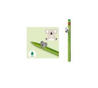 Legami - Stylo gel avec animal décoratif - Lovely Friends, Koala Theme, Avoid Rolling, Encre verte, Animal amovible et recombinable, pointe 0.5 mm