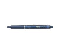 Pilot FriXion Clicker Stylo roller rétractable encre gel effaçable pointe moyenne 0,7 mm bleu nuit