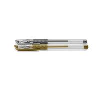 Stylo à bille gel Hama Classic - set de 2 couleurs (or/argent)
