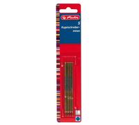 Stylo à bille Herlitz cinq mines métal sur carte standard bleu